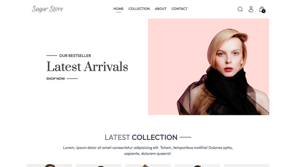 Sagar Store — screenshot